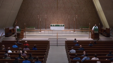 Thumbnail for Kramer Chapel Sermon - Monday, October 29, 2018