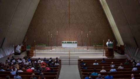 Thumbnail for Kramer Chapel Sermon - Friday, June 22, 2018