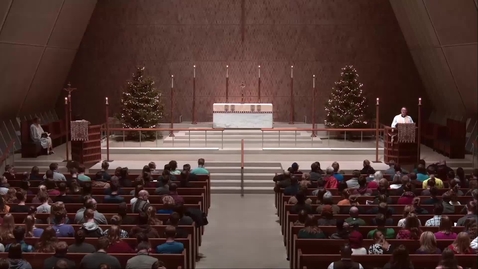 Thumbnail for Kramer Chapel Sermon - Friday, January 04, 2019