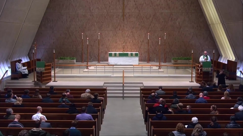 Thumbnail for Kramer Chapel Sermon - Tuesday, January 22, 2019