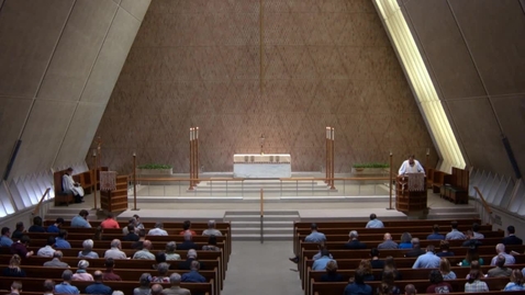 Thumbnail for Kramer Chapel Sermon - May 17, 2018