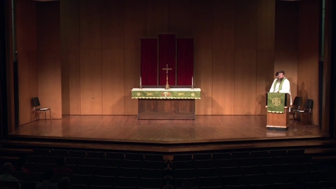Thumbnail for Kramer Chapel Sermon - Tuesday, August 07, 2018