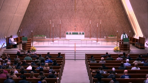 Thumbnail for Kramer Chapel Sermon - Friday, November 15, 2019
