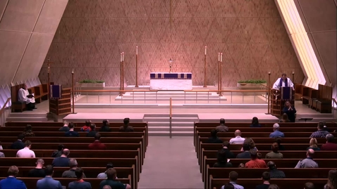 Thumbnail for Kramer Chapel Sermon - Tuesday, April 09, 2019