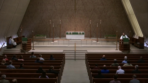 Thumbnail for Kramer Chapel Sermon - Thursday, February 14, 2019