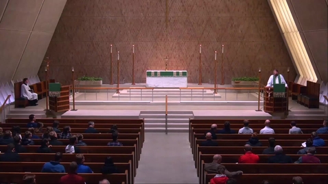 Thumbnail for Kramer Chapel Sermon - Friday, February 08, 2019