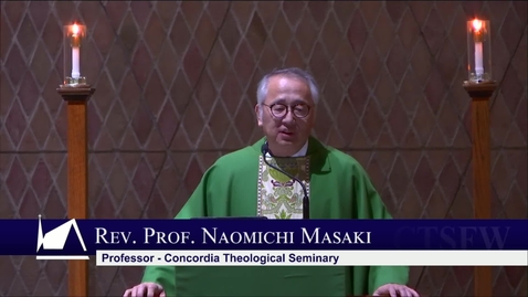 Thumbnail for Kramer Chapel Sermon - Wednesday, October 30, 2019