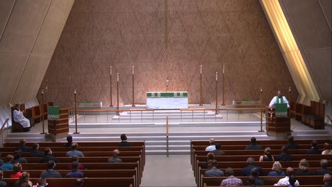 Thumbnail for Kramer Chapel Sermon - Friday, September 25, 2020