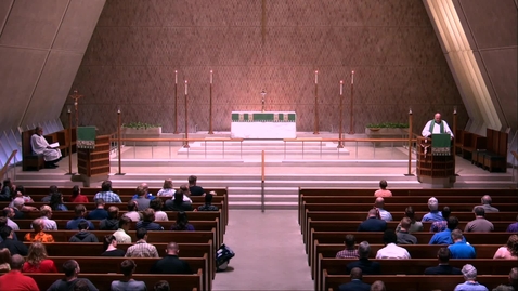 Thumbnail for Kramer Chapel Sermon - Tuesday, October 01, 2019