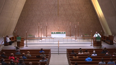 Thumbnail for Kramer Chapel Sermon - Friday, October 30, 2020