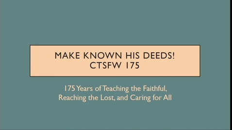 Thumbnail for 175th Anniversary Celebration