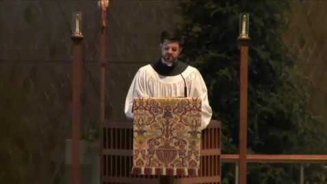 Thumbnail for Kramer Chapel Sermon - January 12, 2015
