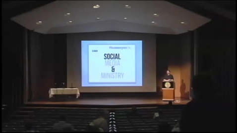 Thumbnail for Digital Gospel - Social Media and Ministry