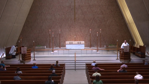 Thumbnail for Kramer Chapel Sermon - Wednesday, June 24, 2020