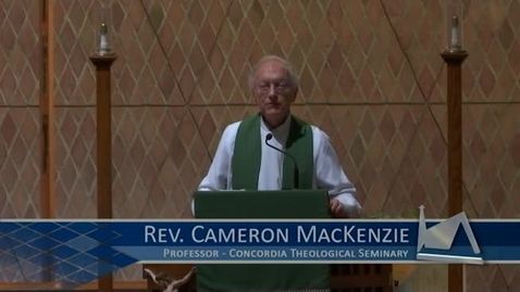 Thumbnail for Kramer Chapel Sermon - October 17, 2017