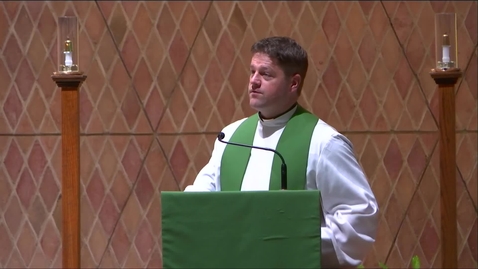 Thumbnail for Kramer Chapel Sermon - Friday, July 12, 2019