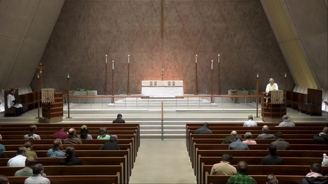 Thumbnail for Kramer Chapel Sermon - Tuesday, January 14, 2025