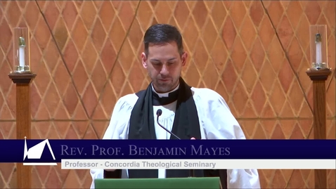 Thumbnail for Kramer Chapel Sermon - Tuesday, January 19, 2021