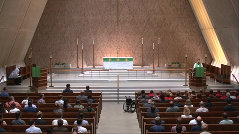 Thumbnail for Kramer Chapel Sermon - Monday, September 16, 2024