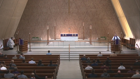 Thumbnail for Kramer Chapel Sermon - Monday, March 11, 2024