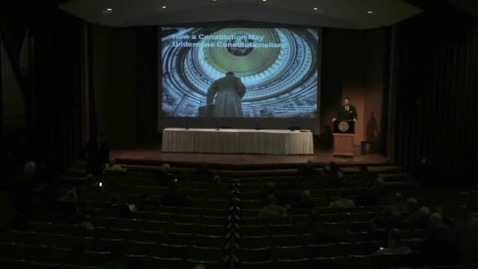 Thumbnail for 2015 Symposia How a Constitution May Undermine Constitutionalism