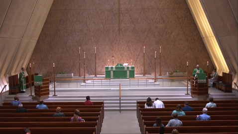 Thumbnail for Kramer Chapel Sermon - Wednesday, August 12, 2020