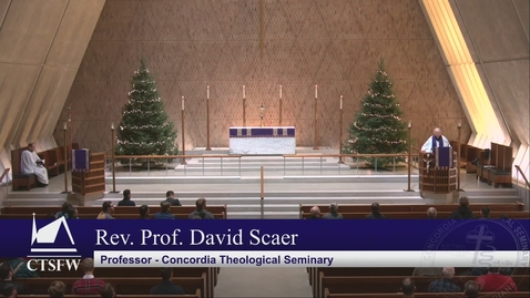 Thumbnail for Kramer Chapel Sermon - Friday, December 15, 2023