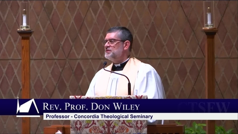Thumbnail for Kramer Chapel Sermon - Tuesday, May 7, 2019