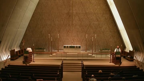Thumbnail for Kramer Chapel Sermon - June 23, 2015