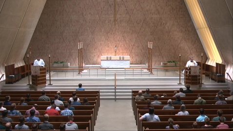 Thumbnail for Kramer Chapel Sermon - Monday, April 22, 2024