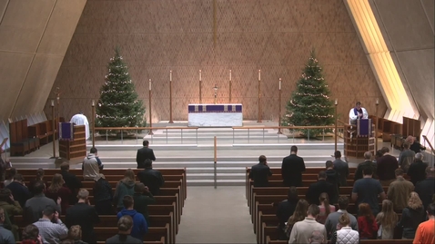 Thumbnail for Kramer Chapel Sermon - Tuesday, December 12, 2023