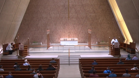 Thumbnail for Kramer Chapel Sermon - Friday, May  14, 2021