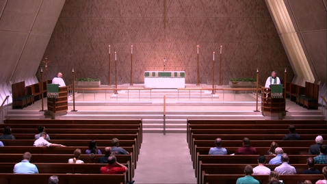Thumbnail for Kramer Chapel Sermon - Monday, July 29, 2019