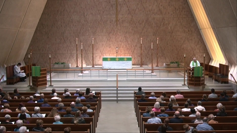 Thumbnail for Kramer Chapel Sermon - Tuesday, October 8, 2024