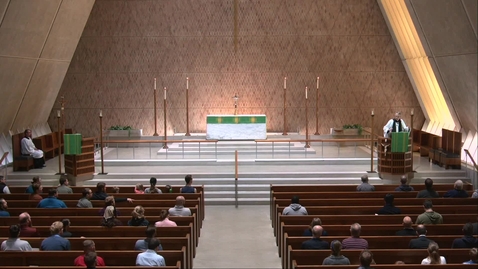Thumbnail for Kramer Chapel Sermon - Thursday, October 3, 2024