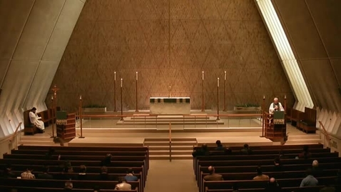 Thumbnail for Kramer Chapel Sermon - October 2, 2015