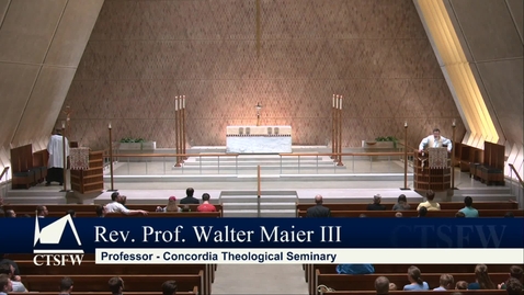 Thumbnail for Kramer Chapel Sermon - Monday, May 13, 2024