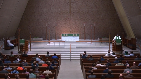 Thumbnail for Kramer Chapel Sermon - Friday, October 29, 2021