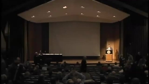 Thumbnail for Symposia 2011 - Missouri's First Justification Controversy: Edward Preuss Goes to Rome - Video