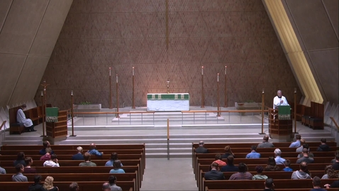 Thumbnail for Kramer Chapel Sermon - Monday, October 4, 2021