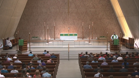 Thumbnail for Kramer Chapel Sermon - Monday, October 02, 2023