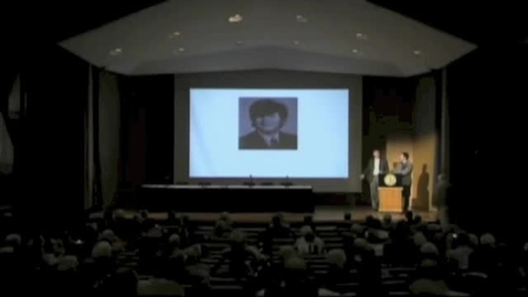 Thumbnail for Symposia 2013 - Presentation to John Pless