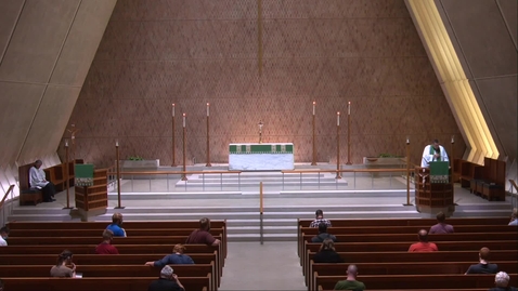 Thumbnail for Kramer Chapel Sermon - Thursday, July 02, 2020