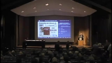 Thumbnail for Symposia 2011 - The Reception of Walther's Theology in the Wisconsin Synod - Video