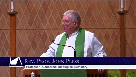 Thumbnail for Kramer Chapel Sermon - Friday, September 13, 2019