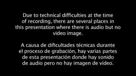 Thumbnail for entry ILC 2010 - Session 2 Video - Spanish