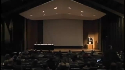 Thumbnail for Symposia 2011 - Walther's Use of Luther - Video