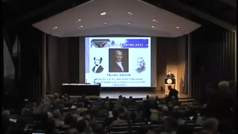 Thumbnail for entry Symposia 2011 - Theodore Kliefoth and the Revival of Confessional Lutheranism - Video