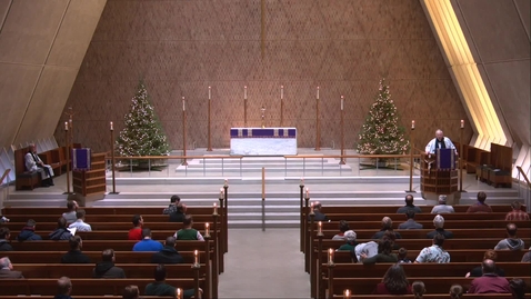 Thumbnail for Kramer Chapel Sermon - Friday, December 17, 2021