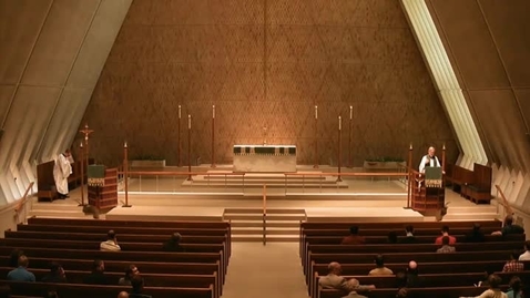 Thumbnail for Kramer Chapel Sermon - October 6, 2015